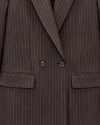 Blazer croisé Anfa, détail du boutonnage