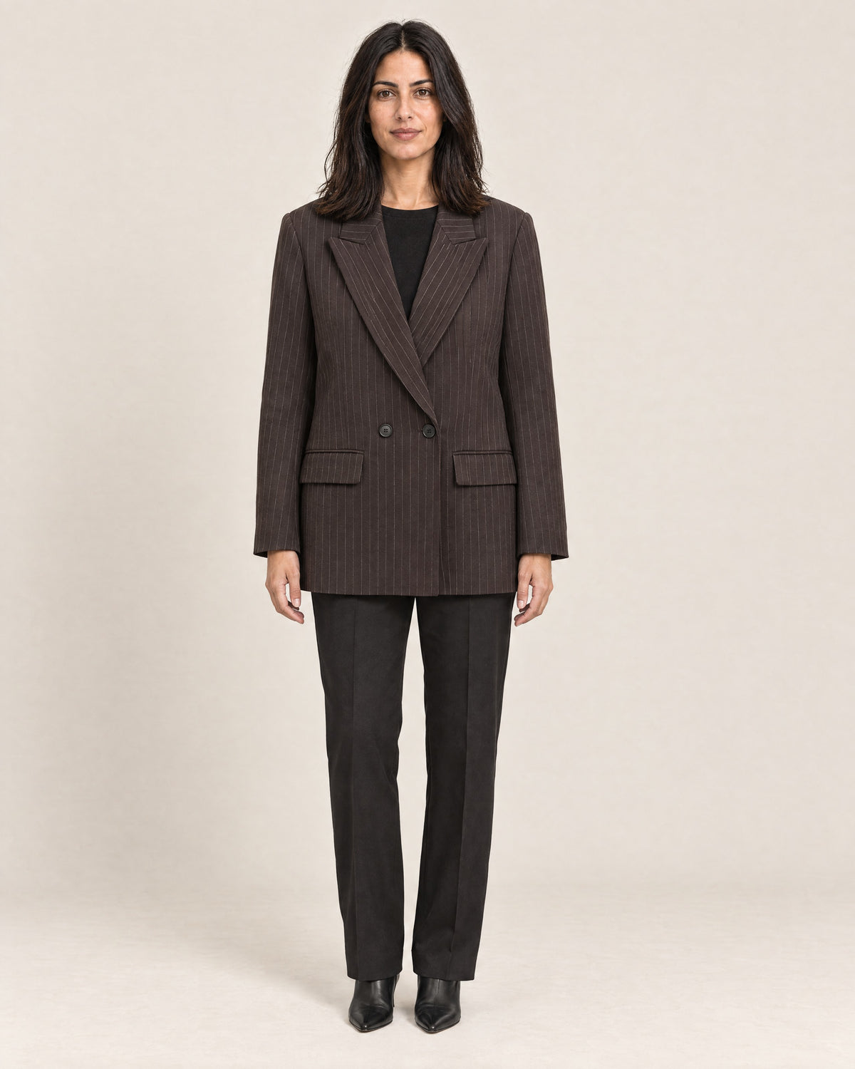 Blazer croisé Anfa porté