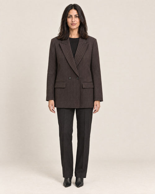 Blazer croisé Anfa porté