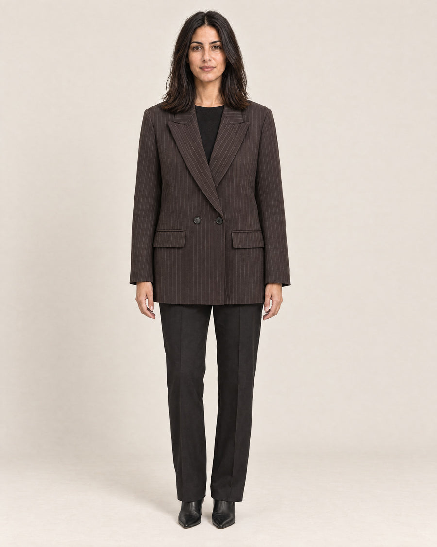 Blazer croisé Anfa porté