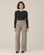 Pantalon cargo Racine porté